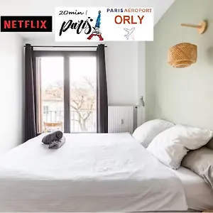 Séjour chez l'habitant Confort - Paris-orly -